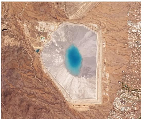 Tailings Storage Facility Satellite Overview